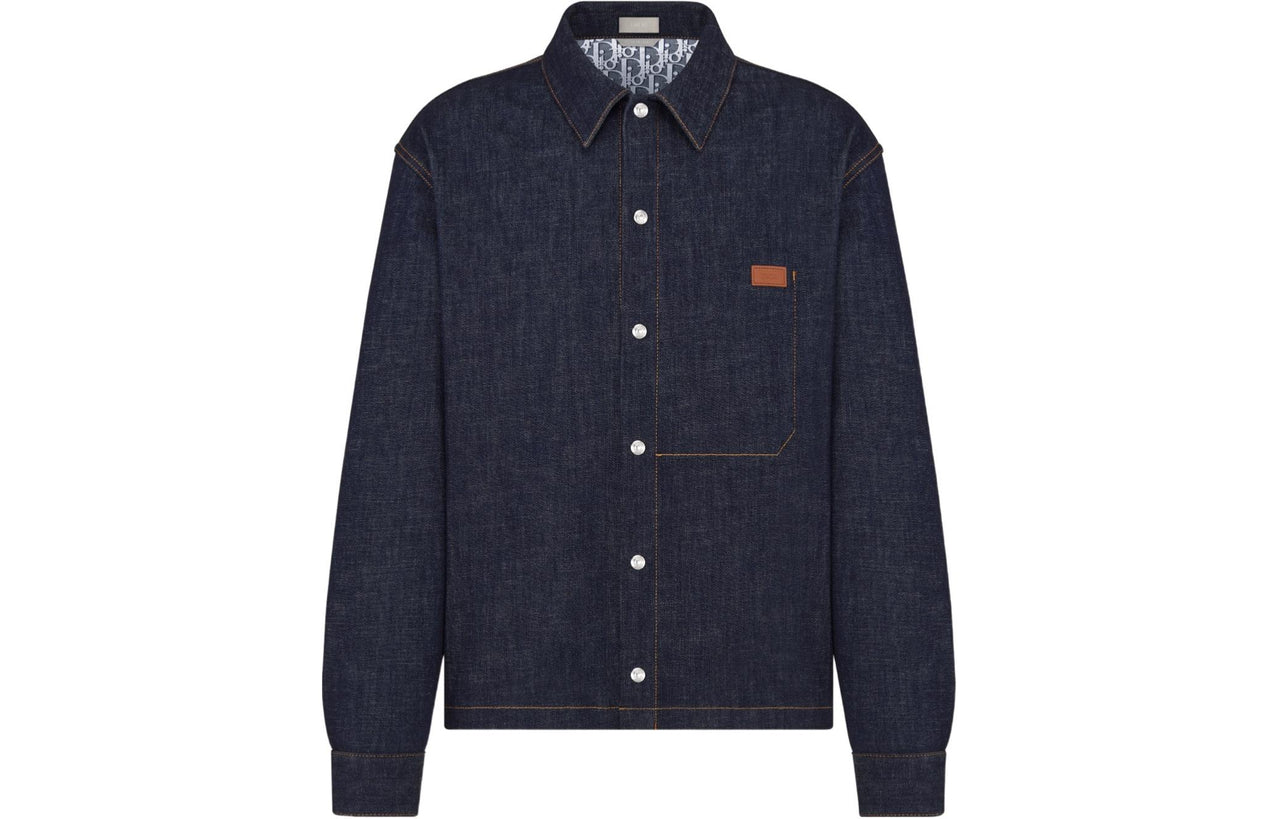 DIOR SS24 Denim Jacket Men's Blue