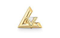 LOUIS VUITTON Lv Volt One Stud Yellow Gold And Diamond - Per Unit