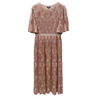 CHANEL FW20 Short Sleeved Dress Women's Pink