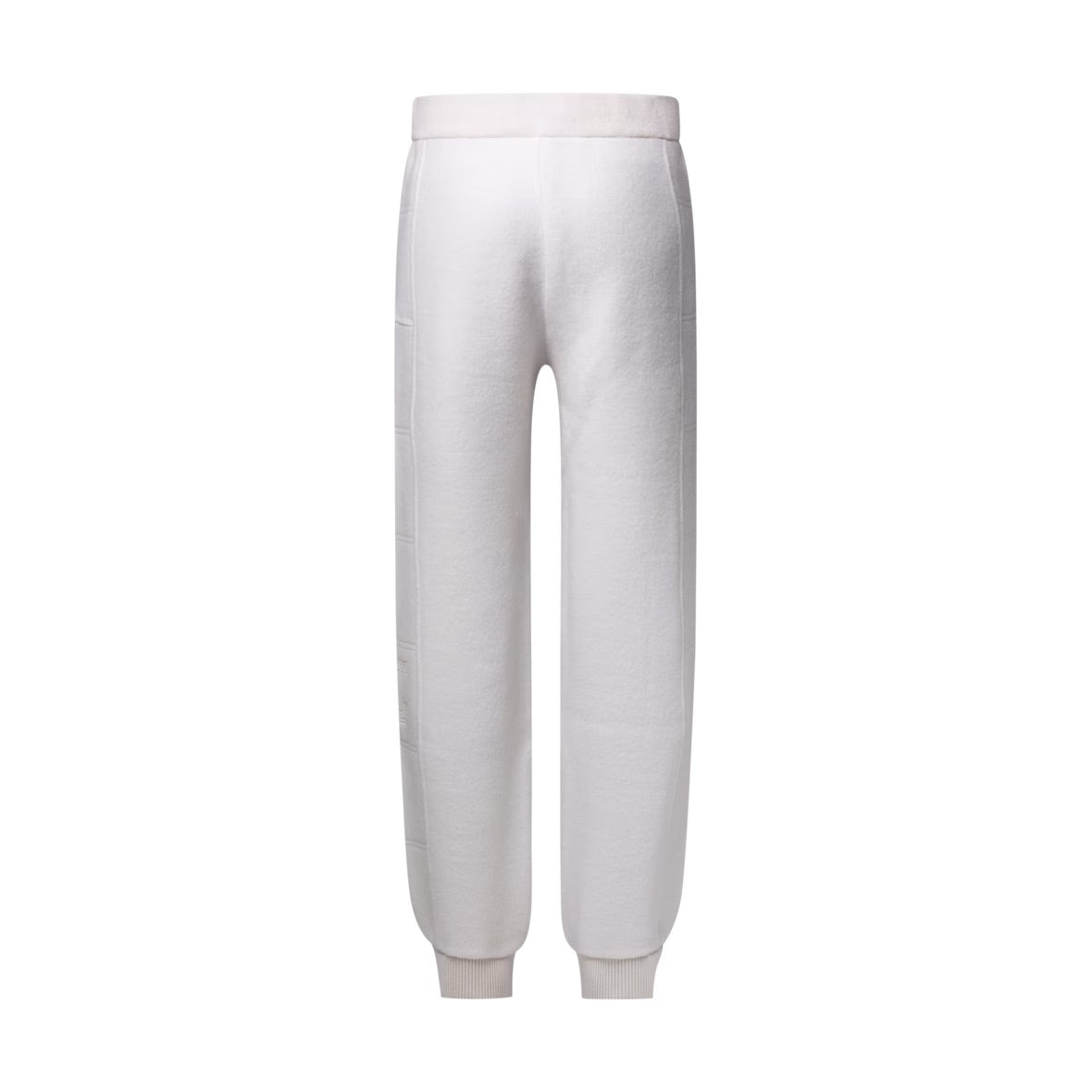 LOUIS VUITTON Quilted Textured Wool Pants