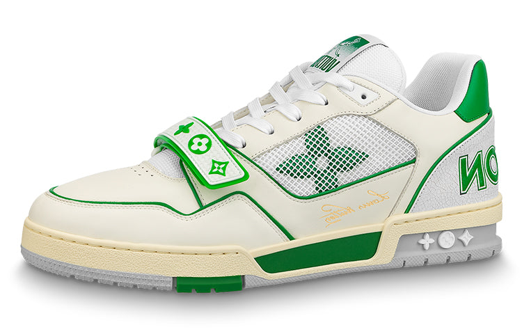 LOUIS VUITTON Lv Trainers 'Green Mesh'