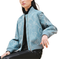 HERMES Jackets & Coats Women's Blue