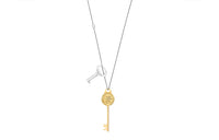 LOUIS VUITTON Key Necklaces Women's Gold/Silver