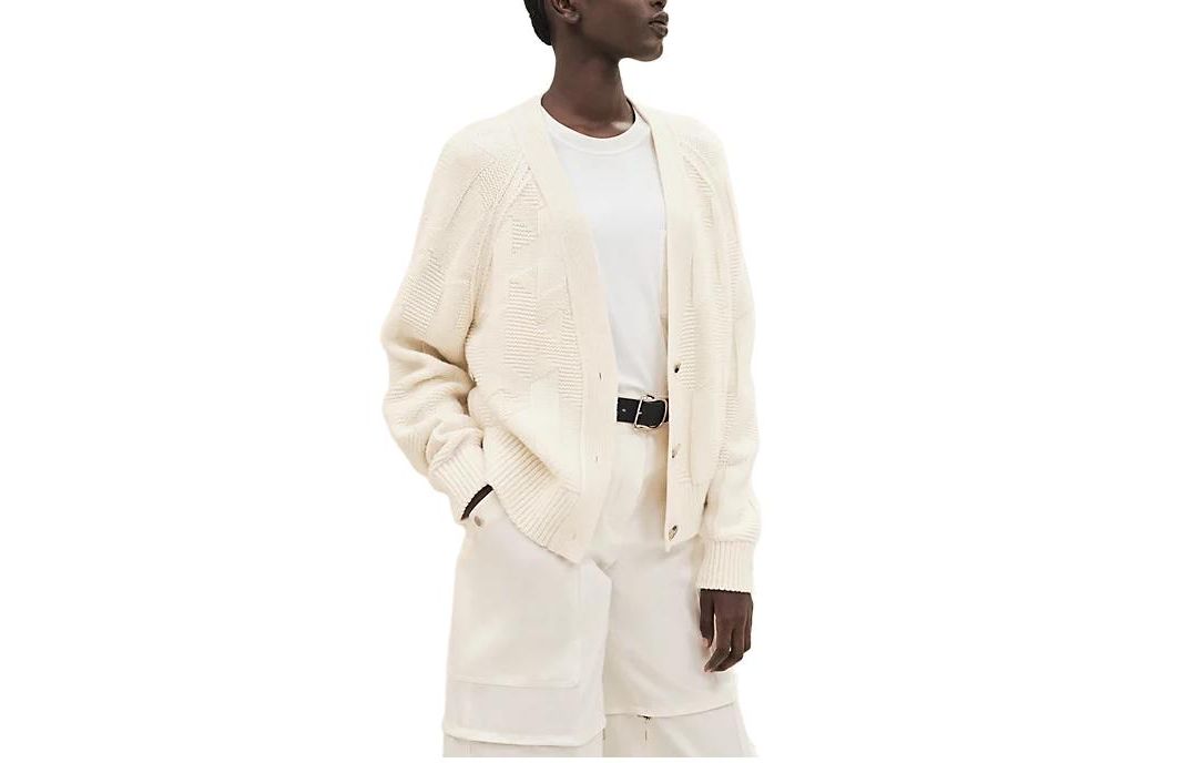 HERMES FW23 Knitwear Women's White