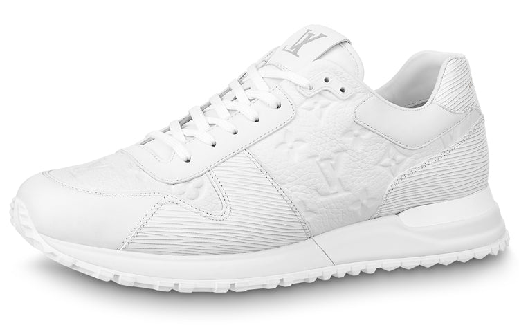LOUIS VUITTON Run Away Sneakers 'White Monogram and EPI' 1A9ZK6