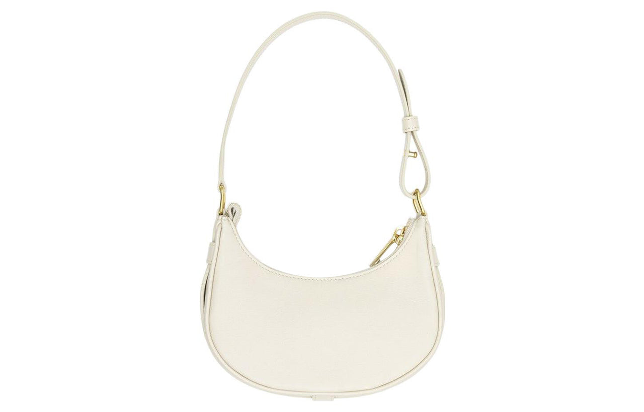 CELINE AVA Smooth Cow Leather Handbag, Shoulder Bag, Handbag, Shoulder Bag Mini Women's White