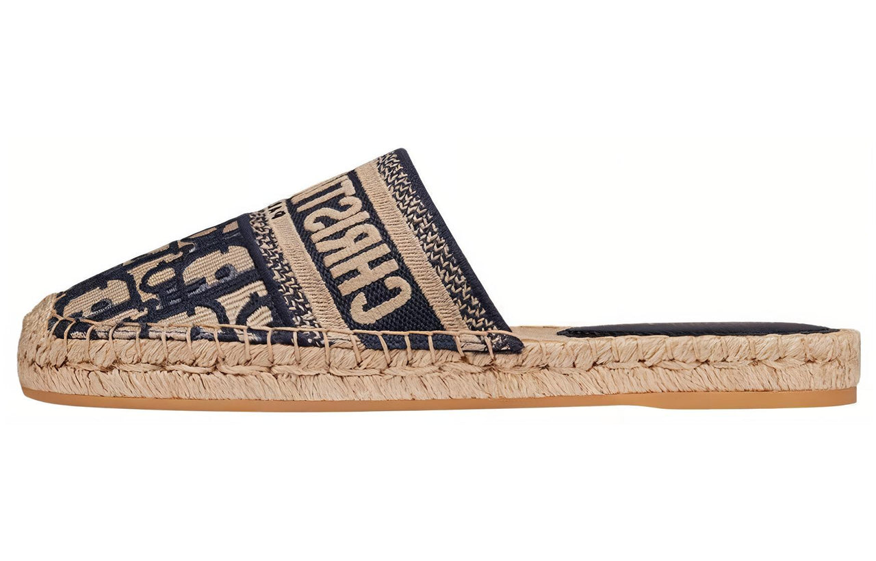 DIOR Granville Slip Resistant Closed Toe Slippers Women's Dark Blue