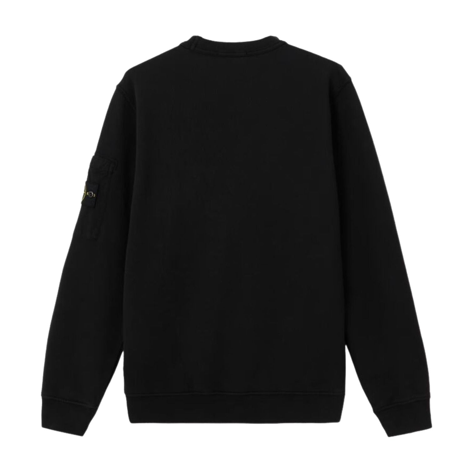 STONE ISLAND 6100019 Seasonal Pocket Crewneck Sweatshirt 'Black' L1S156100019S0410V0029