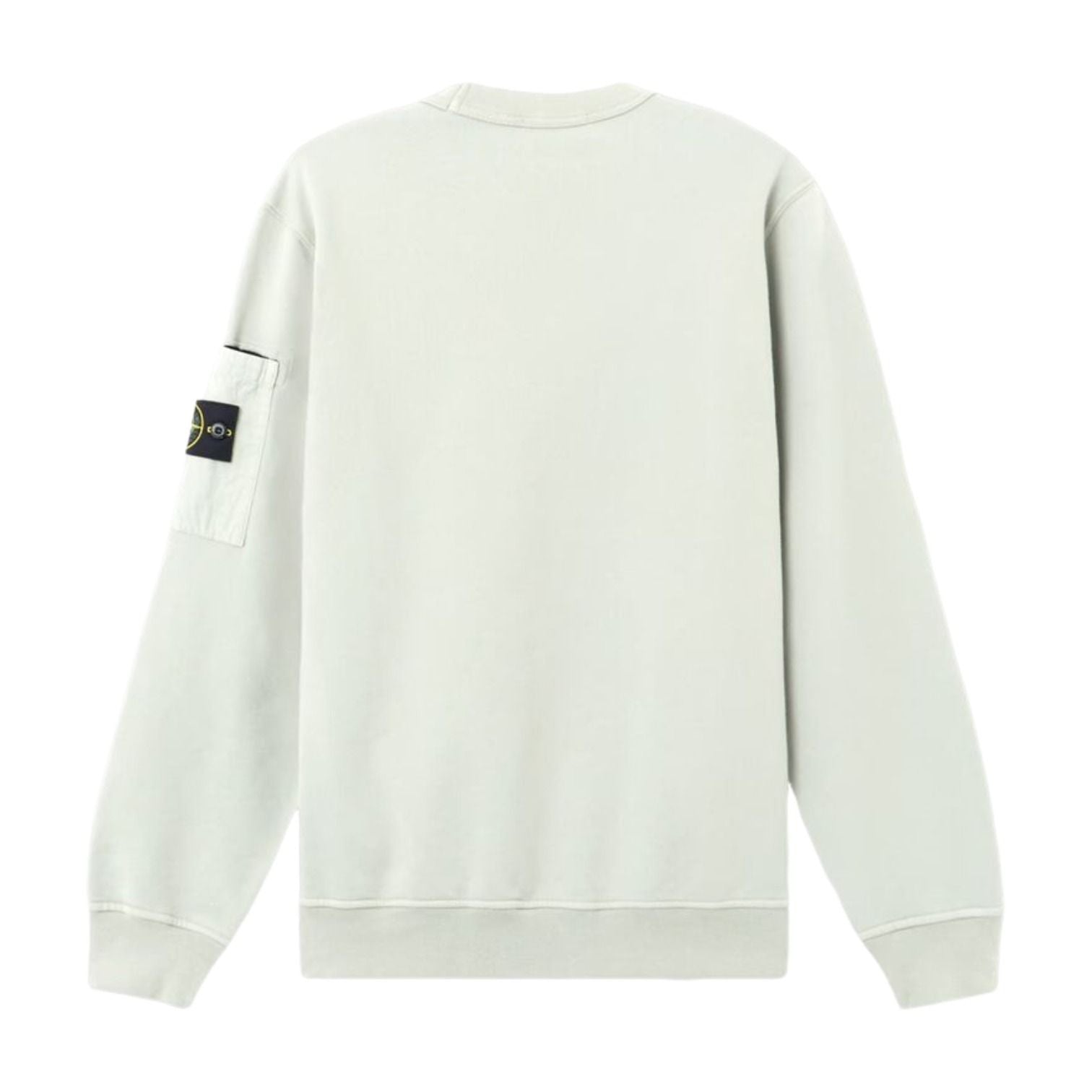 STONE ISLAND 6100019 Seasonal Pocket Crewneck Sweatshirt 'Sage Green' L1S156100019S0410V0055
