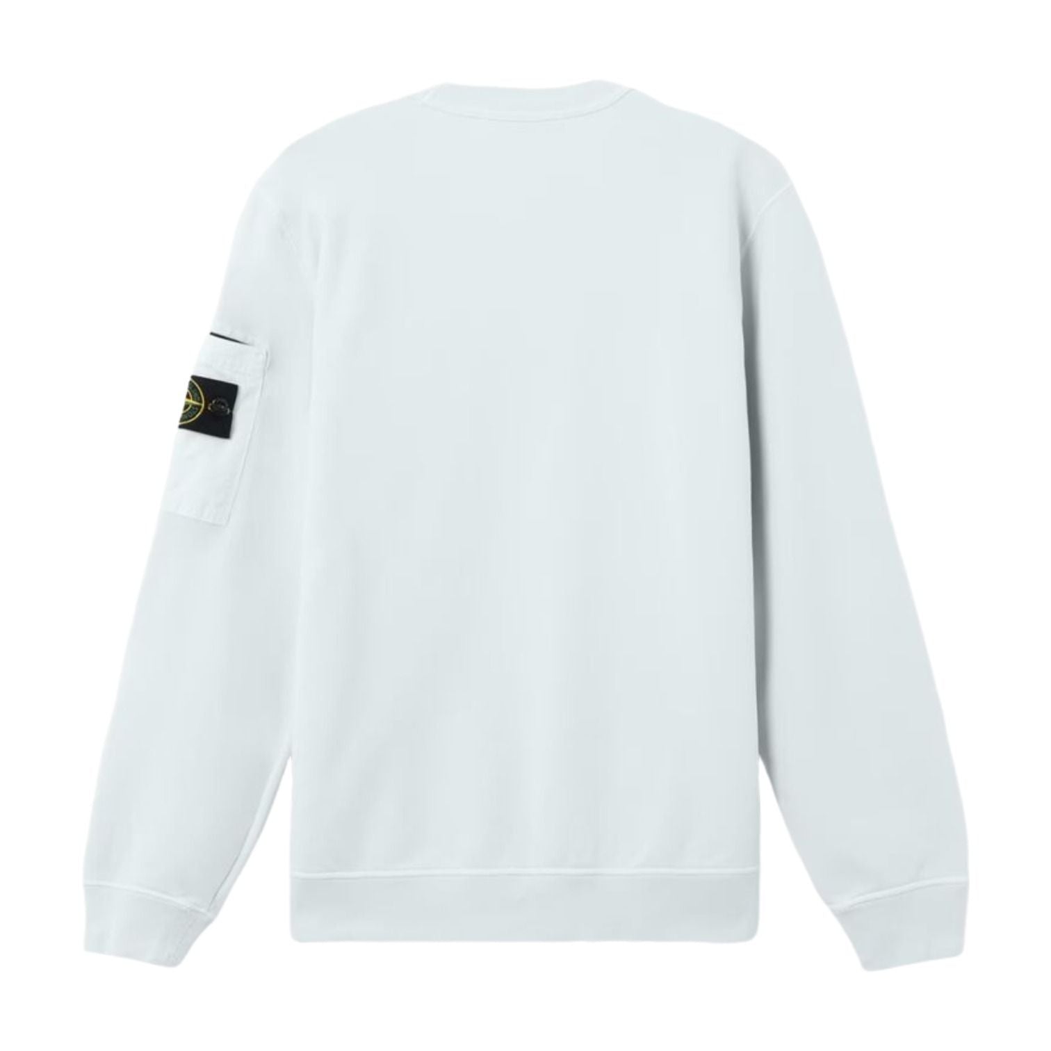STONE ISLAND 6100019 Seasonal Pocket Crewneck Sweatshirt 'Sky Blue' L1S156100019S0410V0041