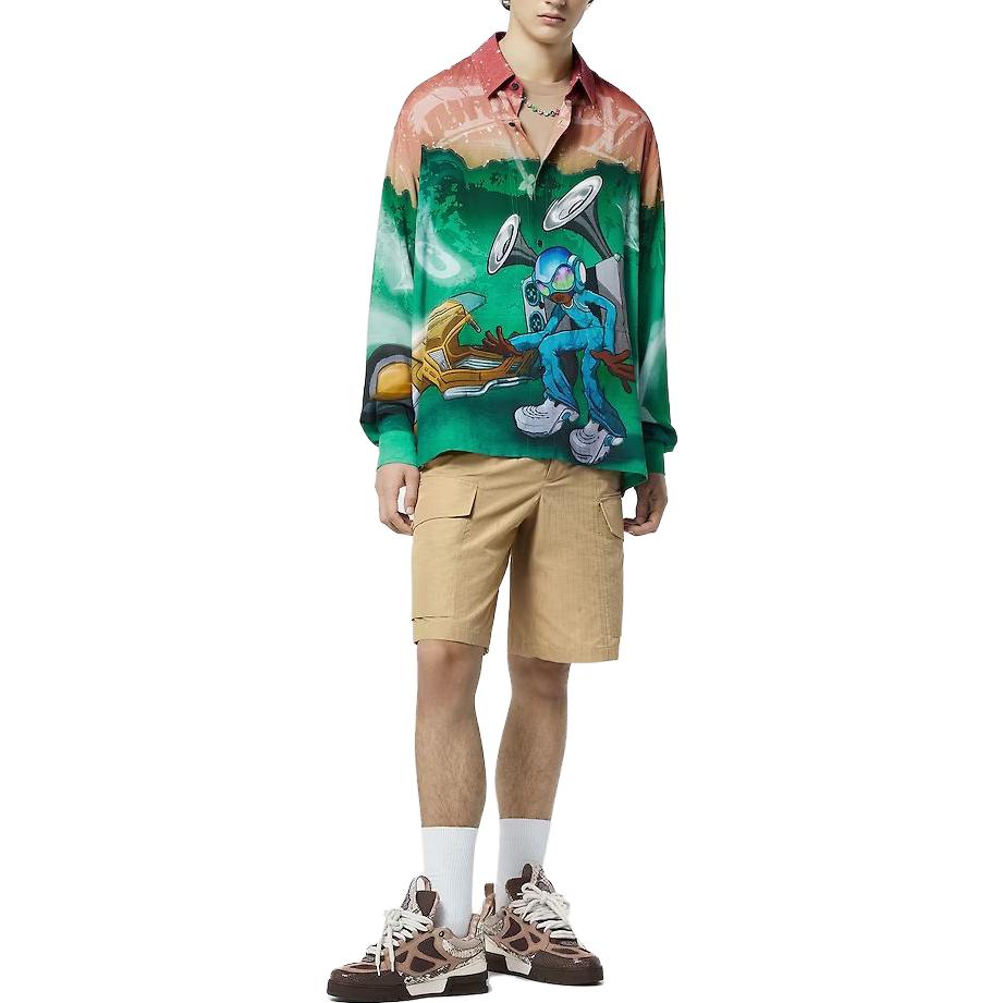 LOUIS VUITTON FW23 Shirt Men's Multicolor