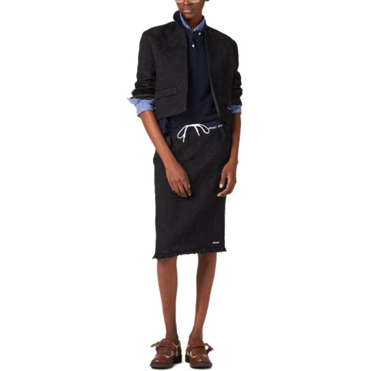 MIU MIU SS24 Jackets & Coats Women's Black