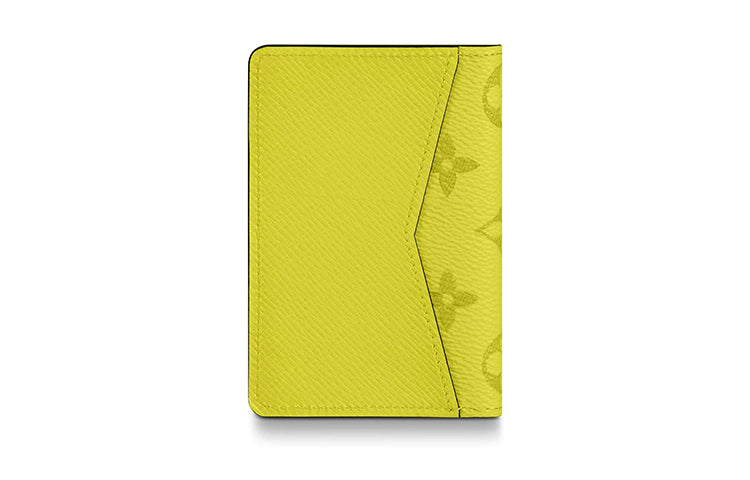 LOUIS VUITTON Pocket Organizer Monogram Bahia Yellow