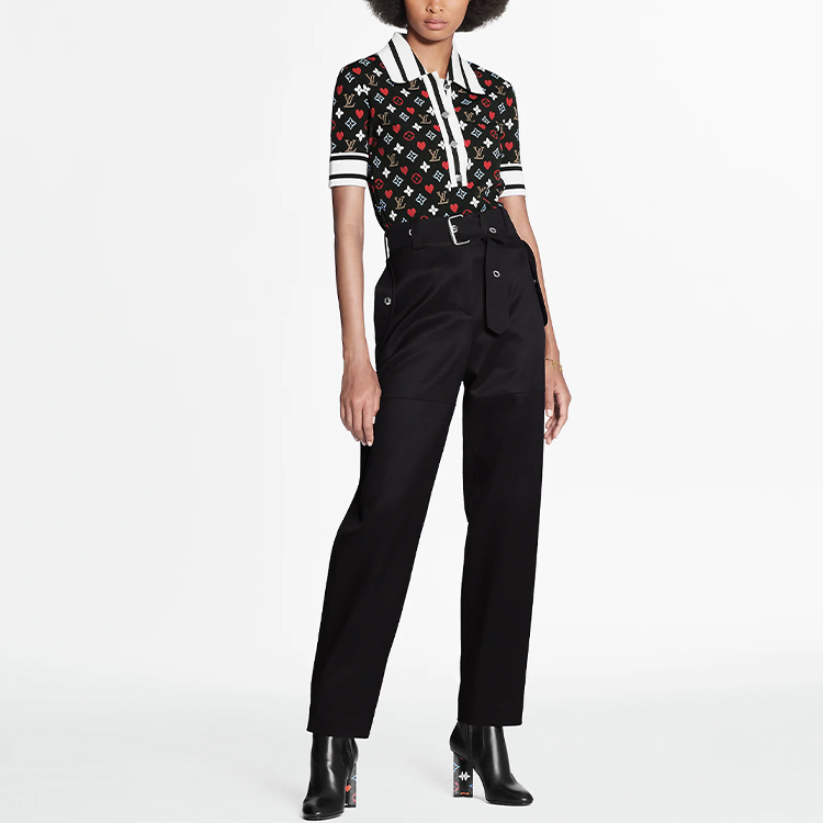 LOUIS VUITTON New Quarterly Products Of LV Knitwear Women's Multicolor