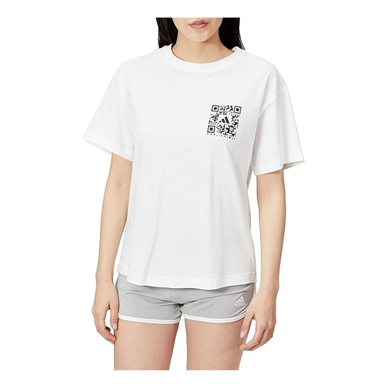 (WMNS) adidas x Karlie Kloss T-Shirt 'White' HB1443