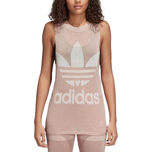 (WMNS) adidas TREFOIL TANK 'Pink' CY5848