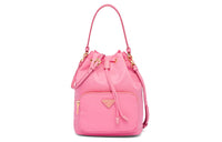 PRADA Nylon Fabric Crossbody Bags Handbags Women's Begonia Pink