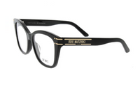 DIOR Acetate Irregular Shape Eyeglass Frames Women's Black