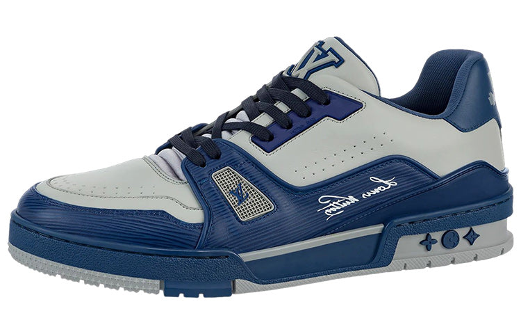 LOUIS VUITTON Trainer Sneakers 'Blue Grey'