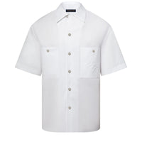 LOUIS VUITTON Signature Short-Sleeved Cotton Shirt