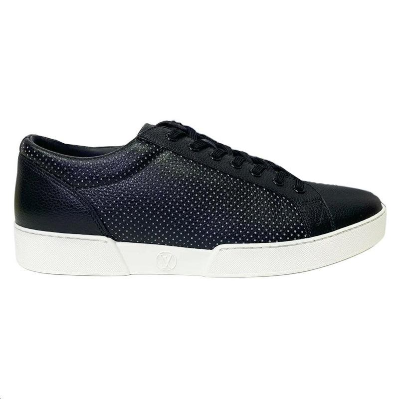 LOUIS VUITTON Low-Top Skateboard Shoes Men's Black
