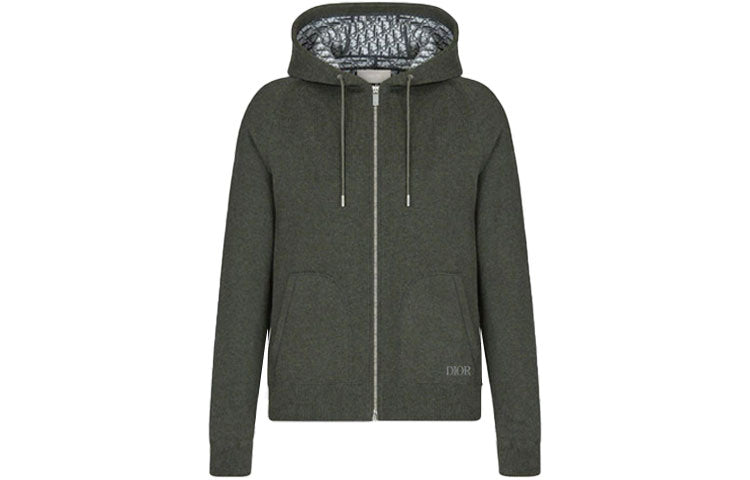 DIOR Quarterly New Products Sweatshirts Men Olive