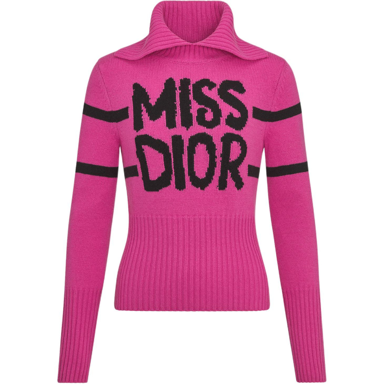 DIOR FW24 Sweater Women's Bright Pink