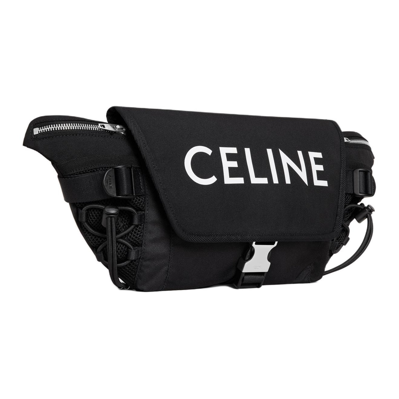 CELINE Nylon Fanny Pack Small Size Men's Black