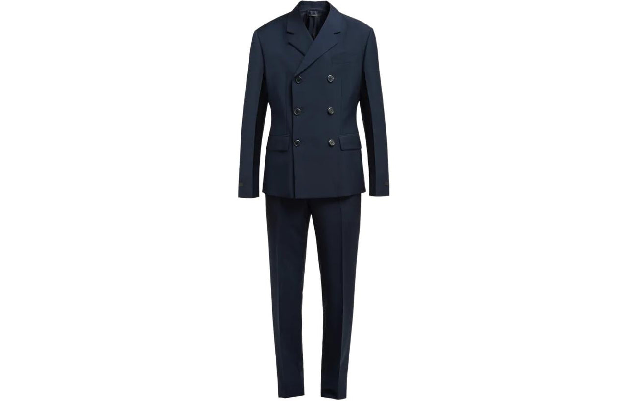 PRADA Business Suits Men Marine Blue