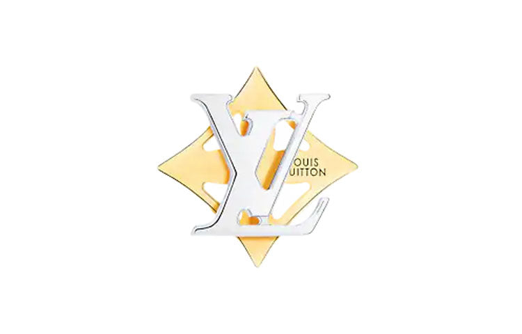 LOUIS VUITTON Idylle Blossom Reversible Stud Yellow And White Gold And Diamond - Per Unit