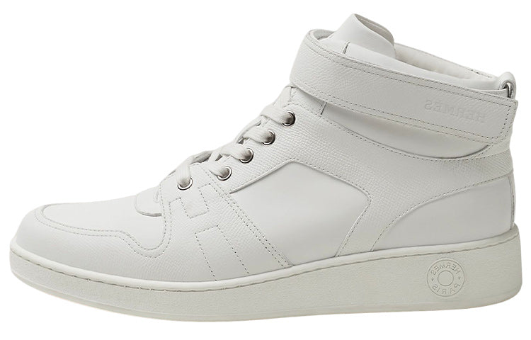 HERMES Freestyle High Top Stylish Skateboarding Shoes Men's White