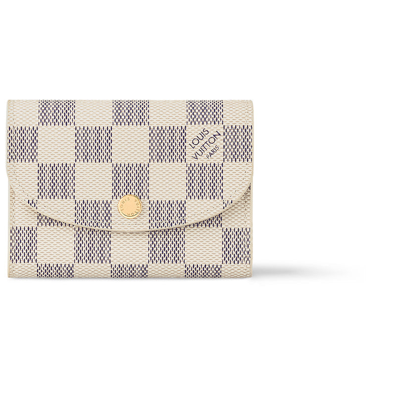 LOUIS VUITTON CHRISTOPHER Cow Leather Wallet Women's White