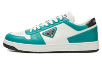 PRADA Downtown Low-Top Skateboard Shoes Men's White Green