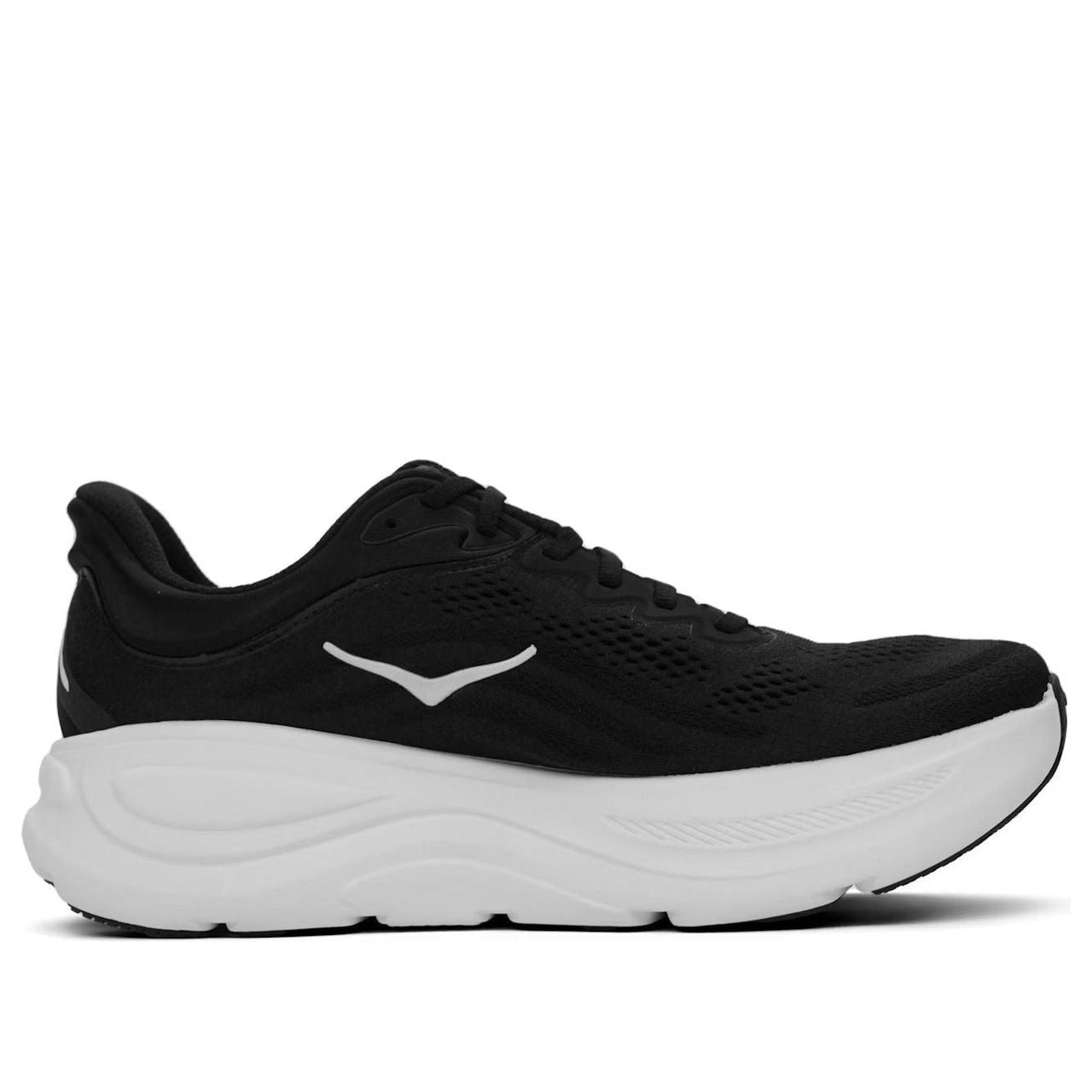 (WMNS) HOKA ONE ONE Bondi 9 'Black White' 1162012-BWHT