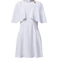 LOUIS VUITTON Butterfly Sleeve Mini Dress