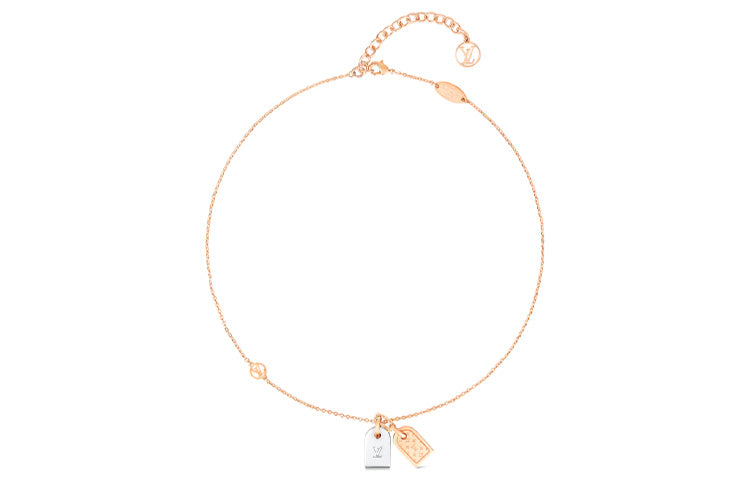 LOUIS VUITTON Collier Tag Nanogram