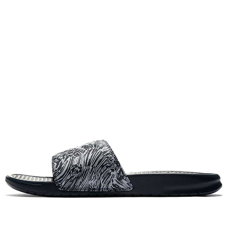 Nike Benassi JDI Print 'Obsidian Pure Platinum' 631261-403