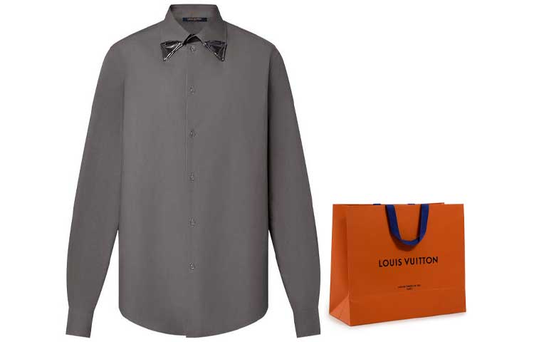 LOUIS VUITTON FW23 Shirt Men's Gray