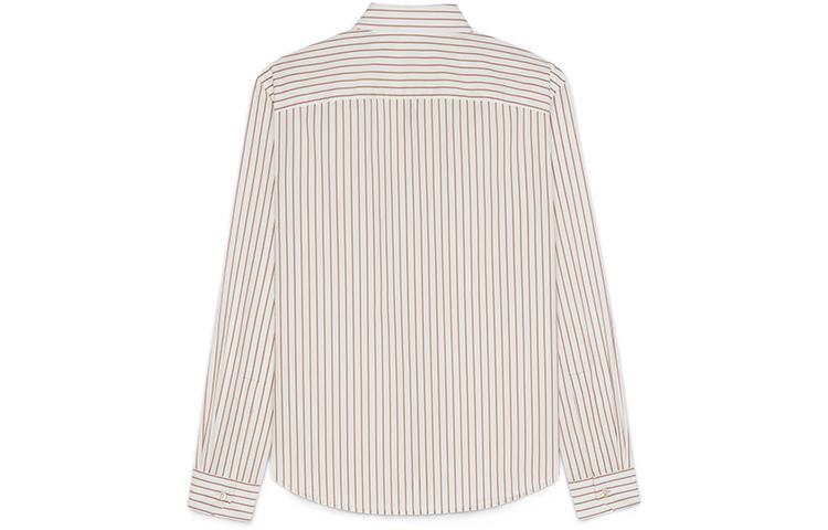 SAINT LAURENT Shirts Men Caramel Ivory