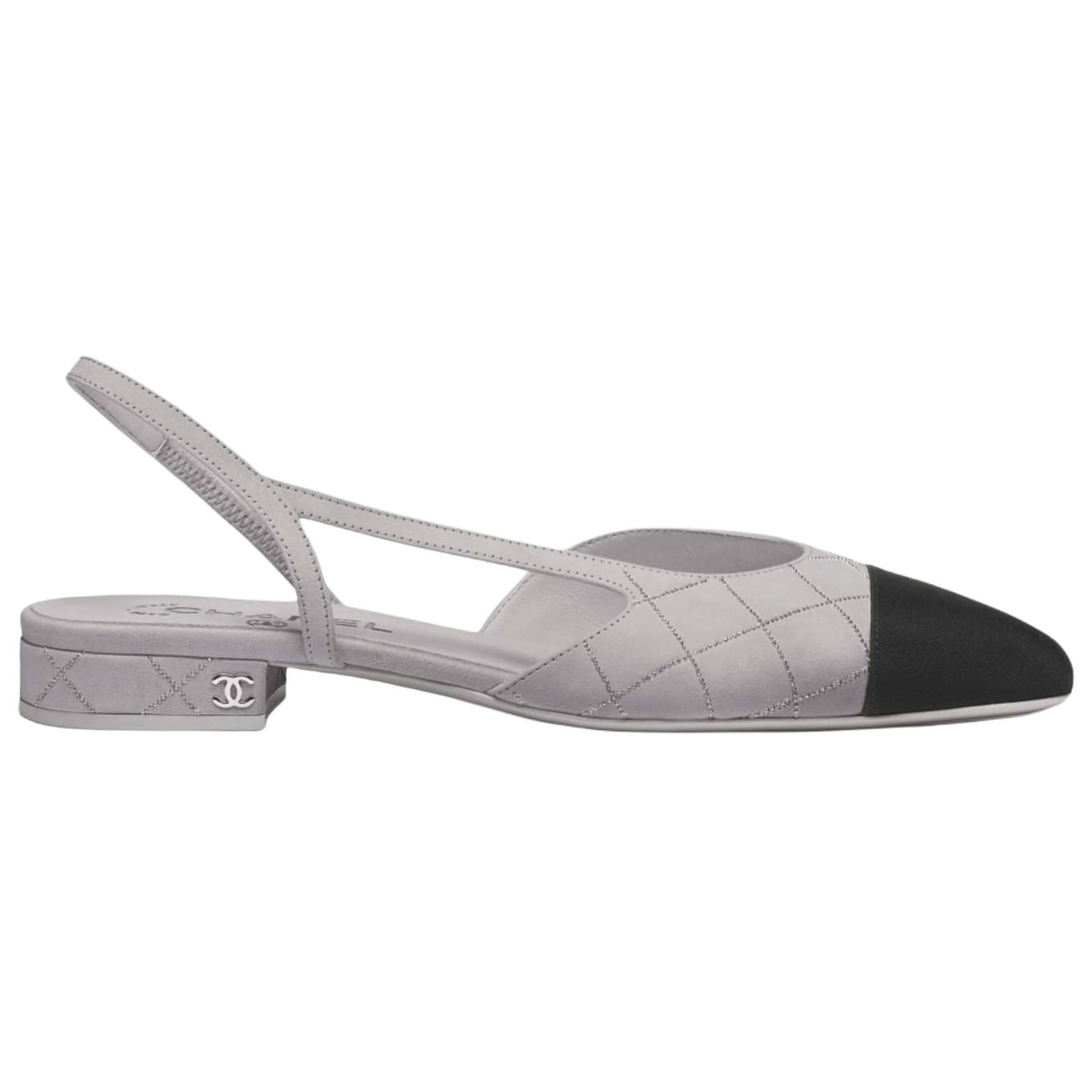 CHANEL 25C Pre Spring Vacation Collection Casual Single Shoes Women's Gray
