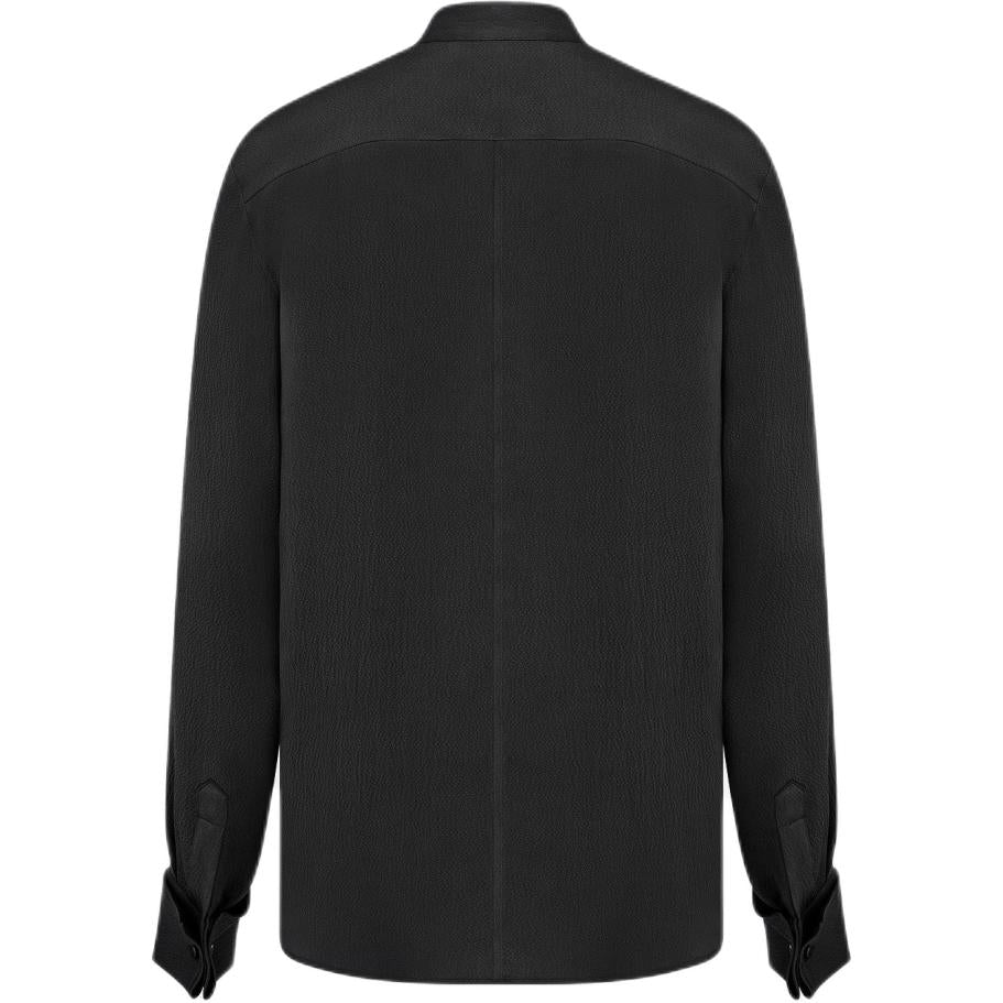 DIOR Ascot Blouse Shirt Women's Black