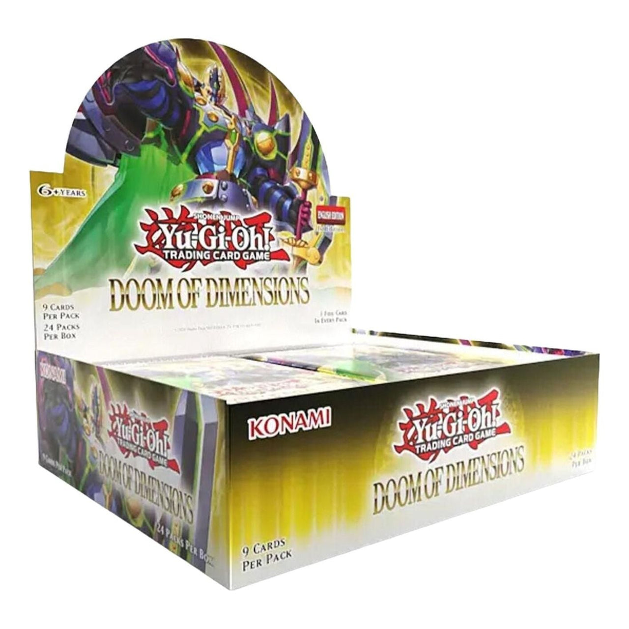 Yu-Gi-Oh! Doom of Dimensions Booster Box 1st Edition KON86920
