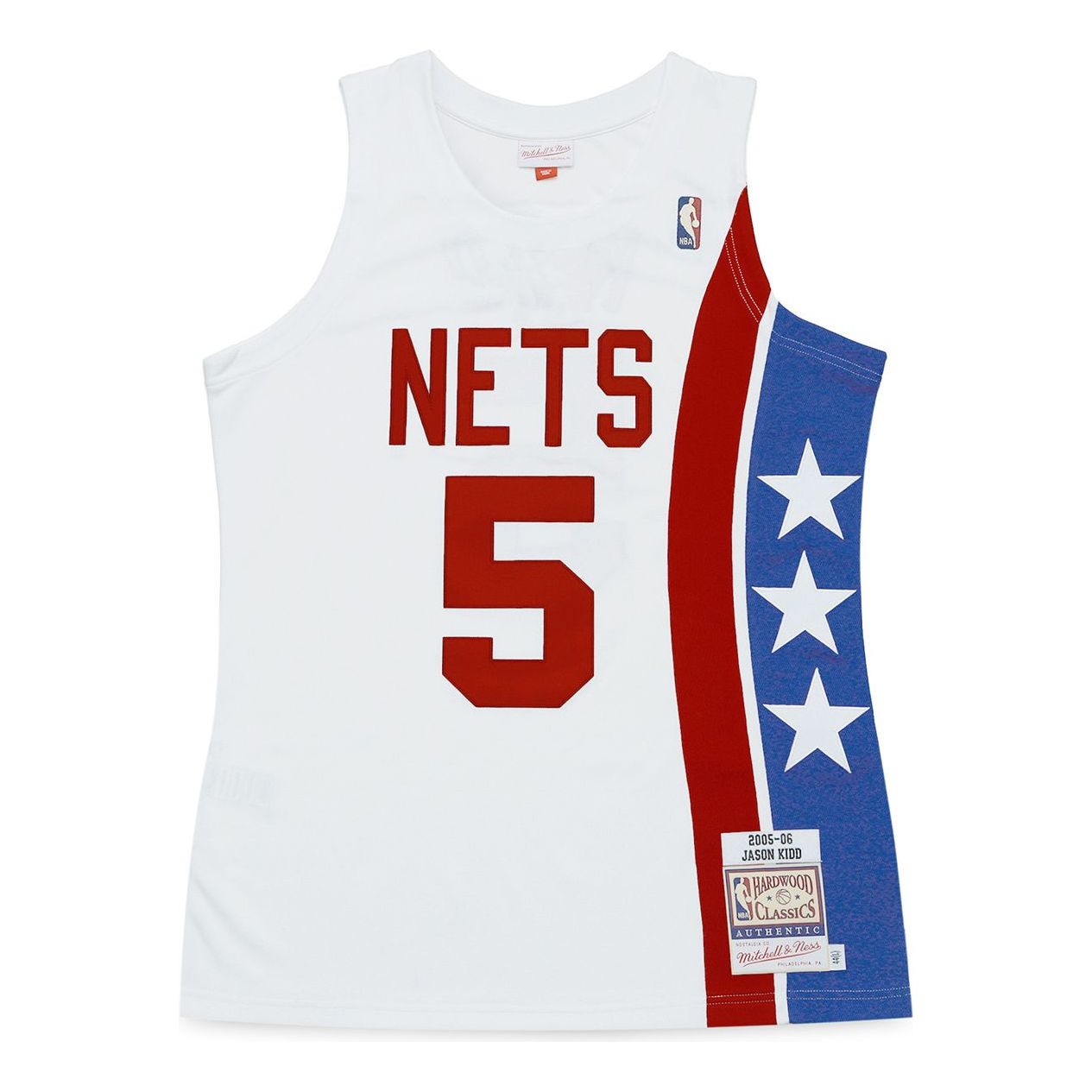 Mitchell & Ness NBA 2005/06 Authentic Jersey 'Jason Kidd New Jersey Nets White' 8065508