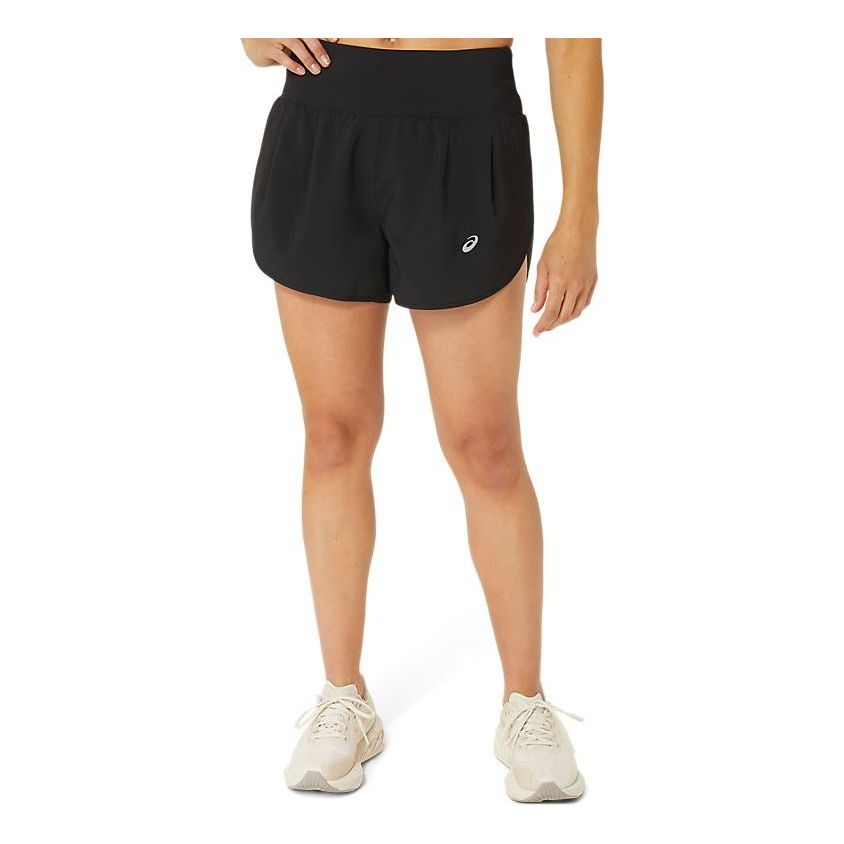(WMNS) ASICS Road 3.5inch Running Shorts 'Black' 2012C965-001