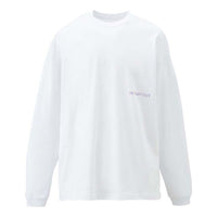 Onitsuka Tiger Graphic Long Sleeves T-Shirt 'White Purple' 2183B163-100