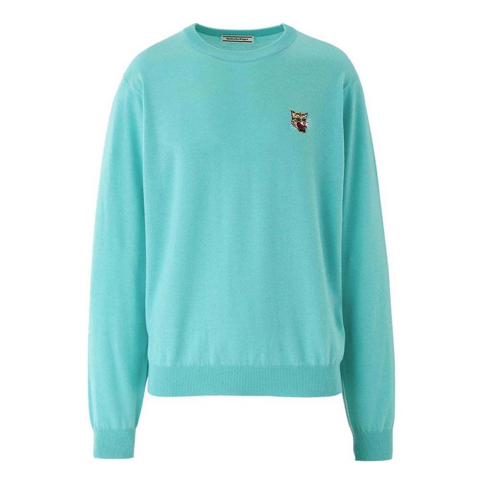 Onitsuka Tiger Embroidery Sweatshirt 'Green' 2183B396-300