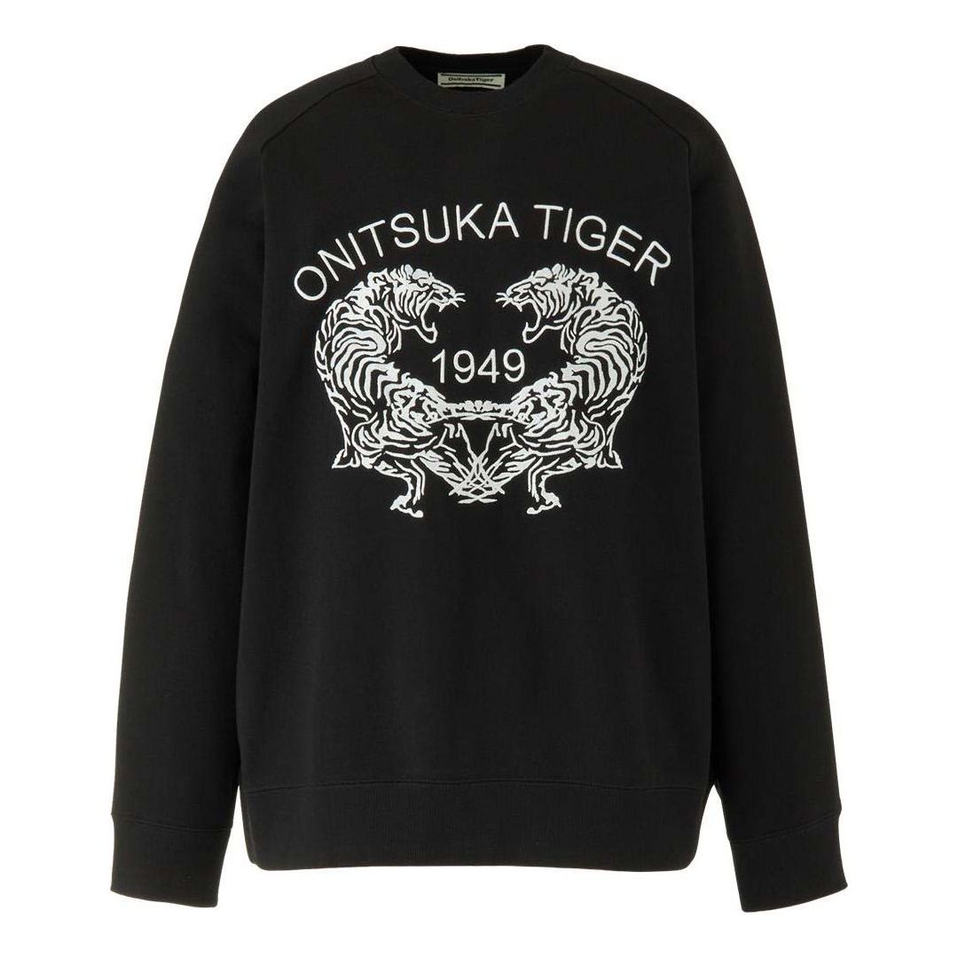 Onitsuka Tiger Graphic Sweatshirt 'Black' 2183B406-001