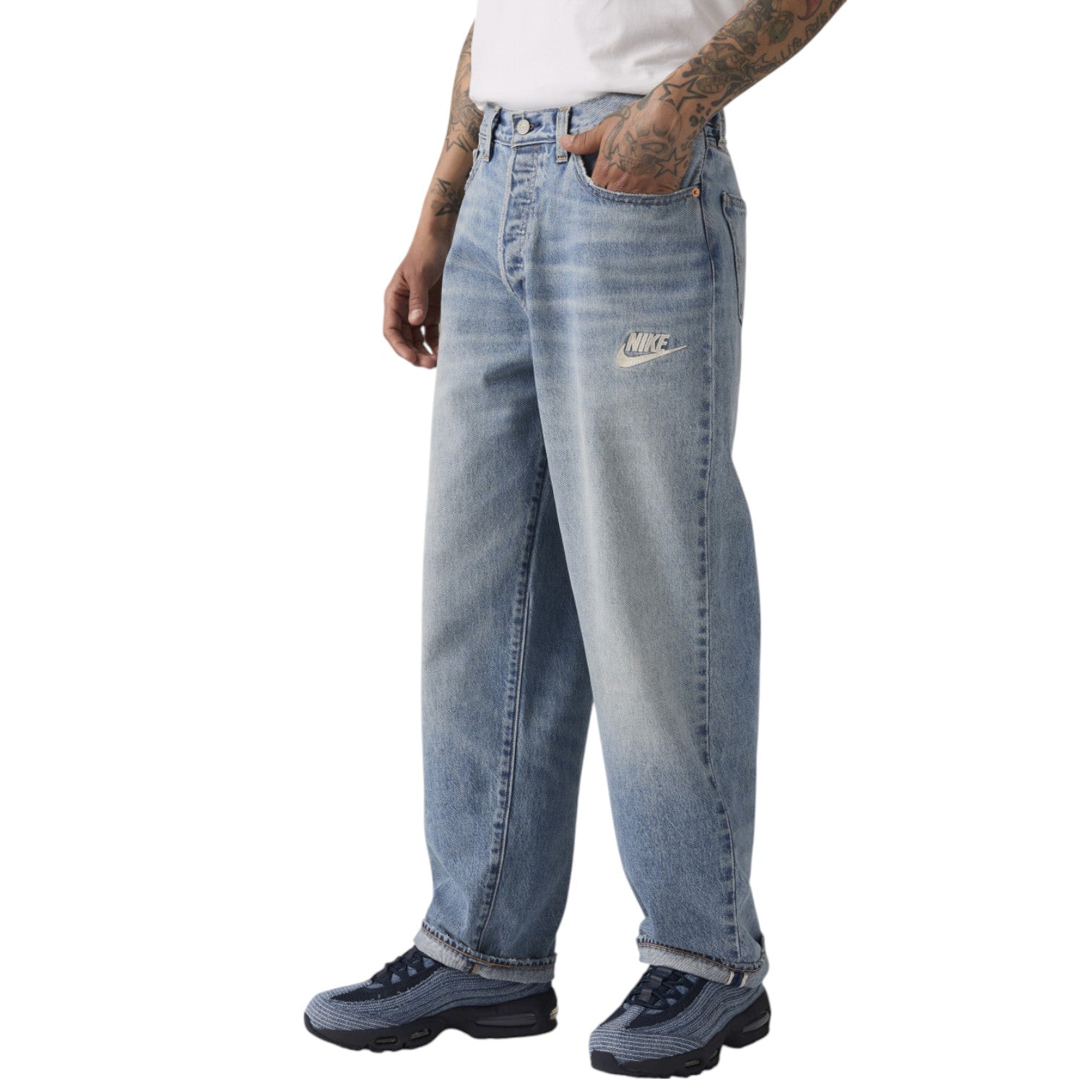 Nike x Levi's Baggy Jeans 'Denim' 002TN-0000