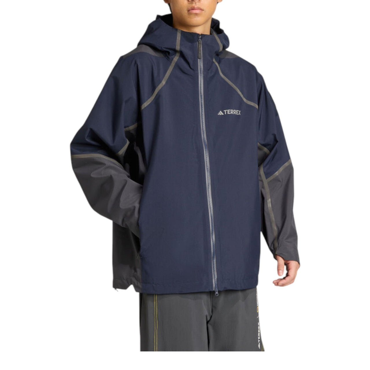 adidas x National Geographic Climaproof Rain Jacket Asia Sizing 'Legend Ink' KC2343