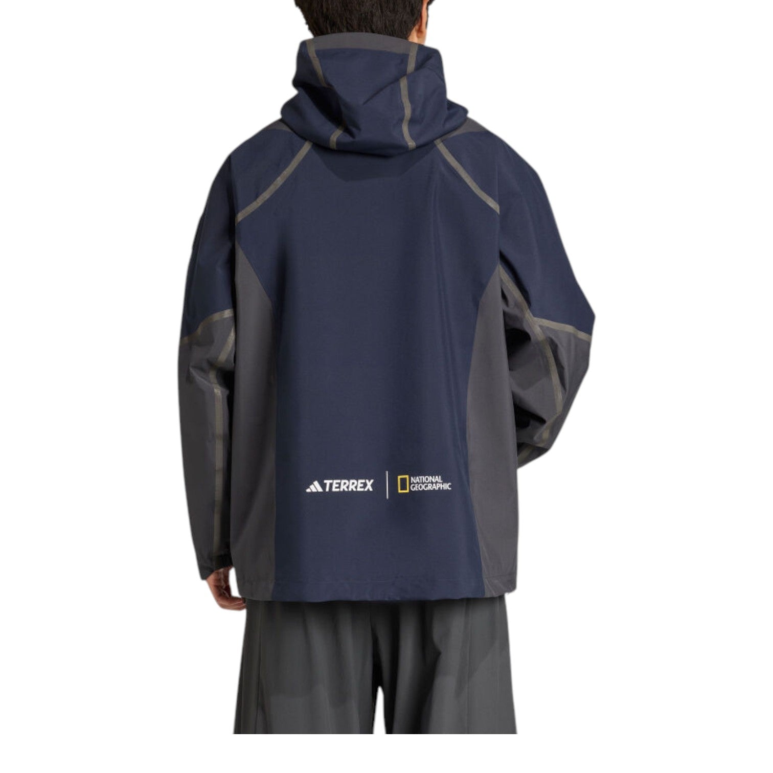 adidas x National Geographic Climaproof Rain Jacket Asia Sizing 'Legend Ink' KC2343
